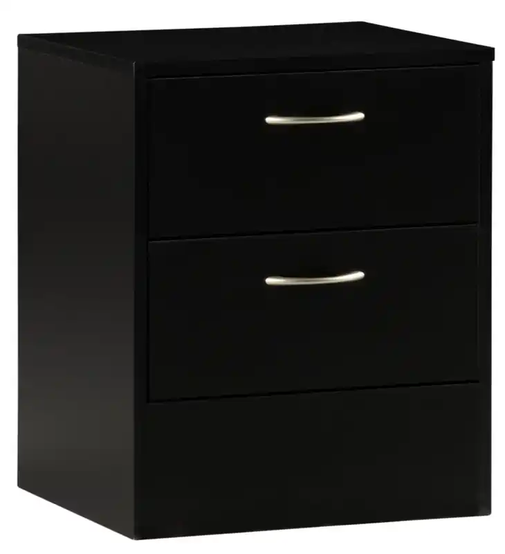 2-Drawer Nightstand, 18.3W x 22H, Made in Canada