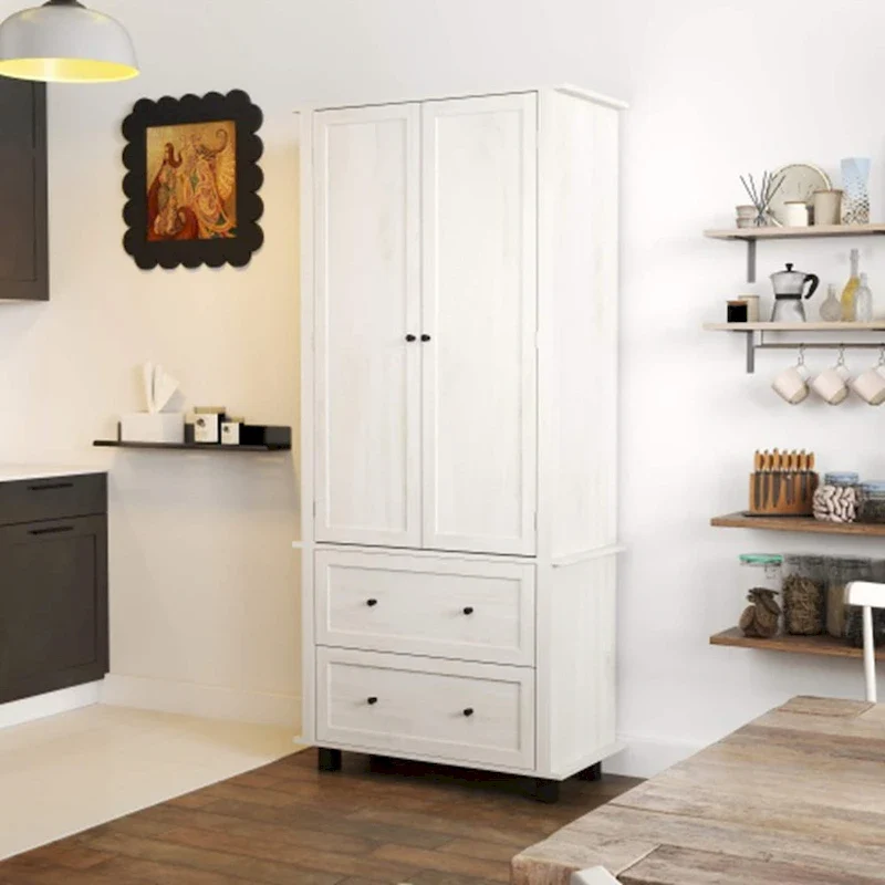 70 Tall Kitchen Pantry Storage Cabinet