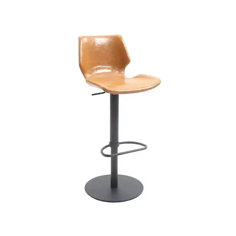 Vintage-Style Pneumatic Adjustable Height Swivel Stool