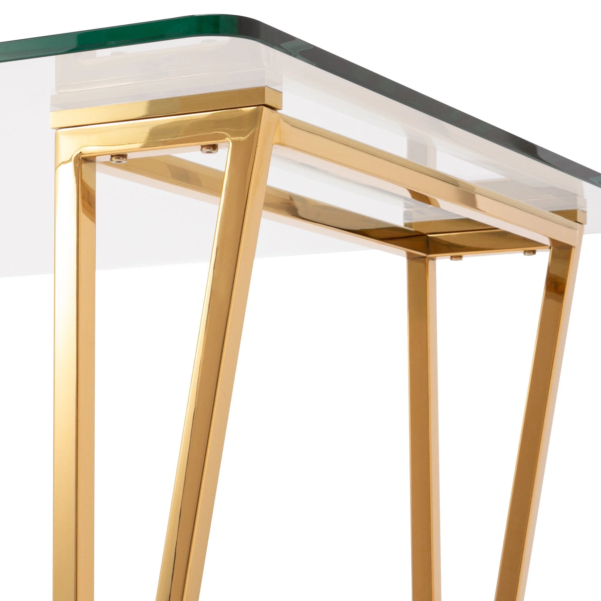 Clear Glass Dining Table