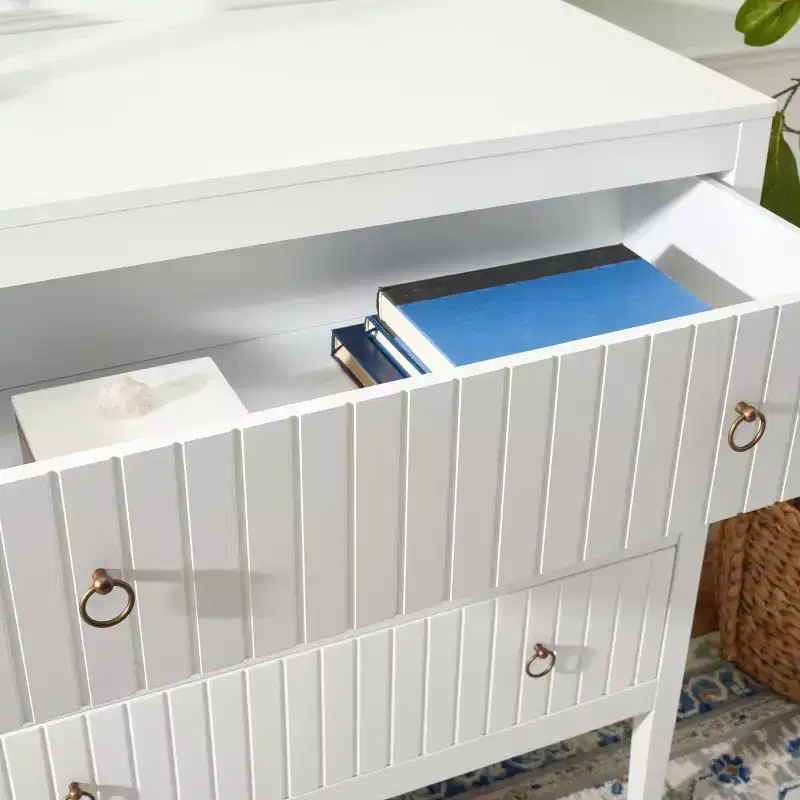 Tegan 3 Drawer Chest - CHS5001 - White - Safavieh