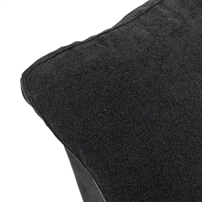 160 Modern Linen Upholstery 4 Piece Sectional Sofa Minimalism Commix Down Filled Modular Couches