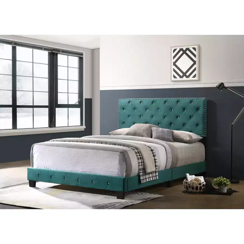 Passion Furniture Suffolk Queen Panel Bed