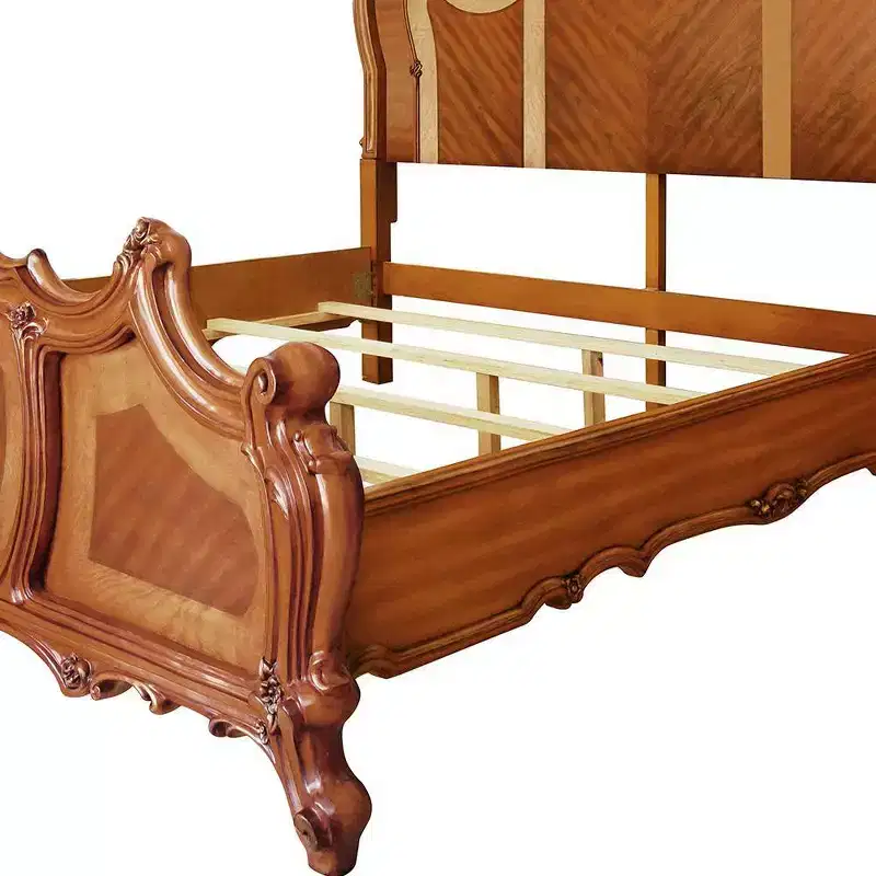 Picardy 93" King Bed Honey Oak - Acme Furniture