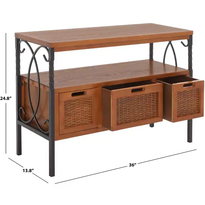 Joshua Media Console - AMH6532 -Safavieh Couture