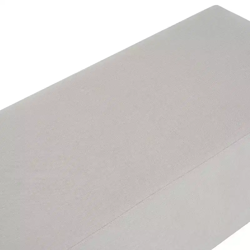 Christopher Knight Home Amily Modern Rubberwood Upholstered Long Ottoman