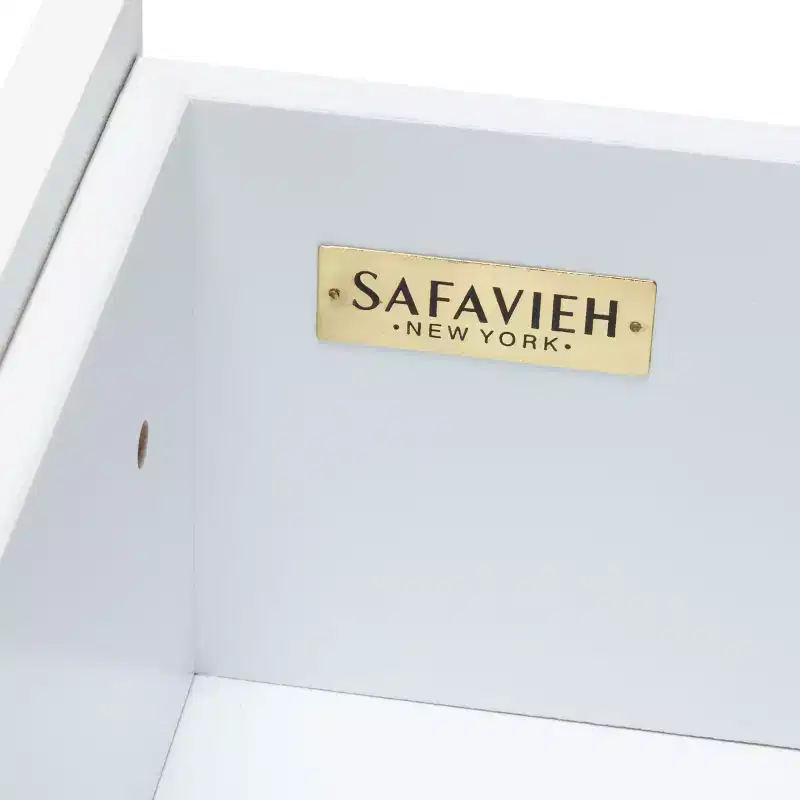 Tegan 2 Drawer Nightstand - NST5004 - White - Safavieh
