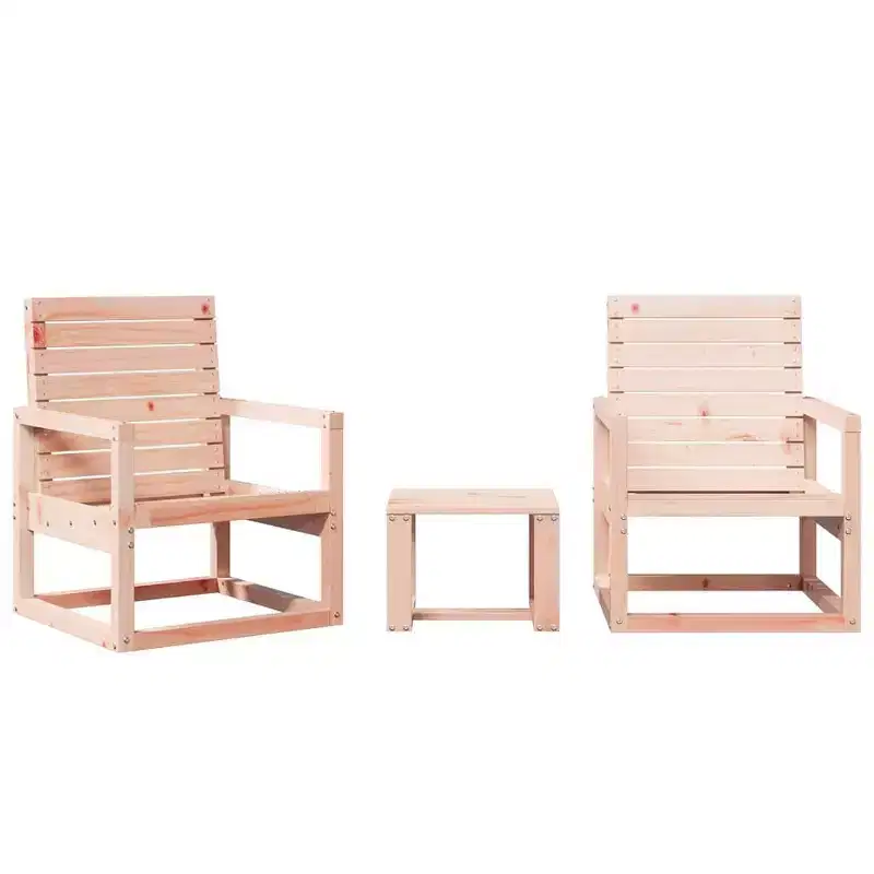 vidaXL Garden Lounge Set Pine Wood Solid Pine Wood Medium