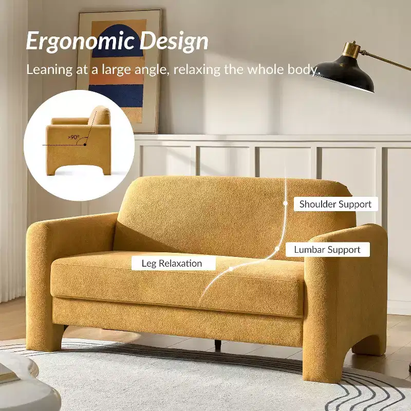 Felisa Modern Loveseats Sofa|ART OF LIVING DESIGNS