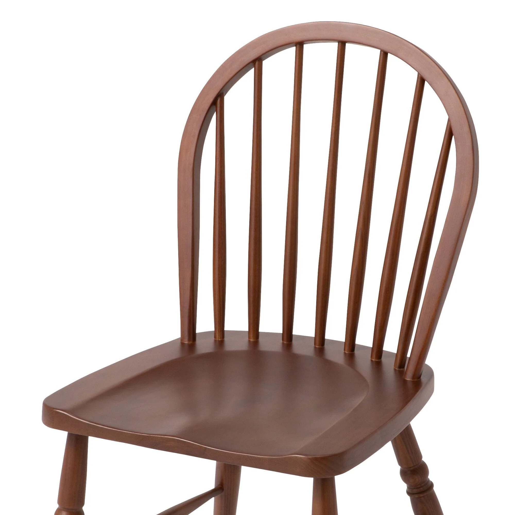 Brown Wood-Tone Dining Chair