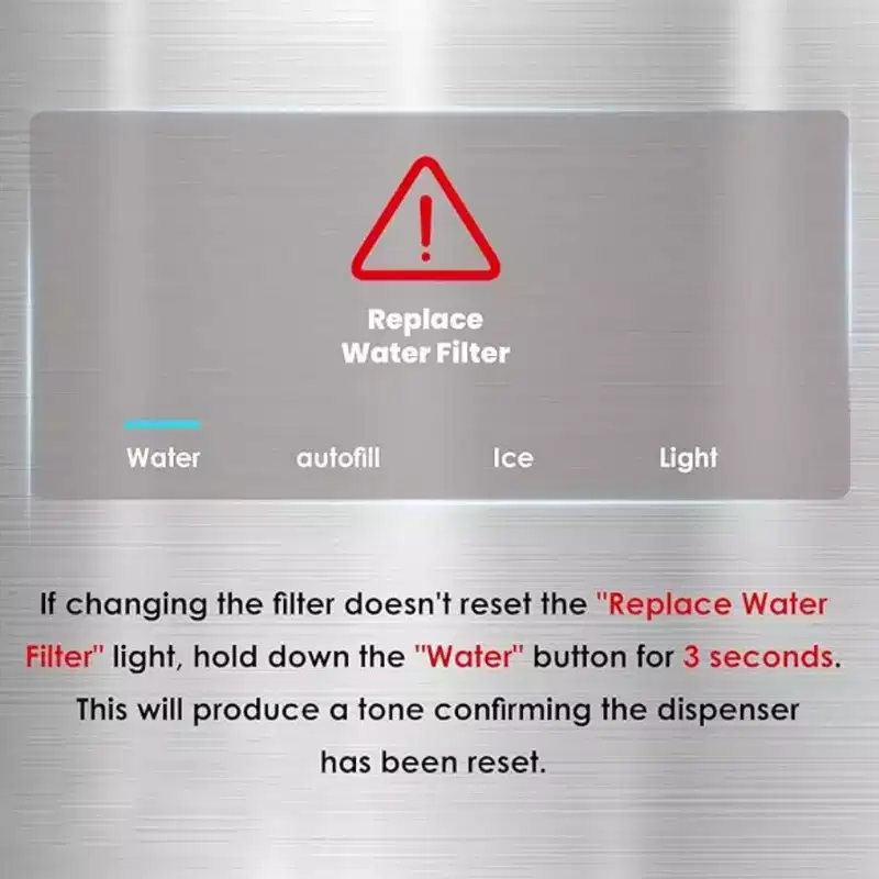 Waterdrop Replacement for GE RPWFE, RPWF (Built-in CHIP) Refrigerator Water Filter, Compatible with GFE28GYNFS,NSF 42 and 372 certified,3 Packs