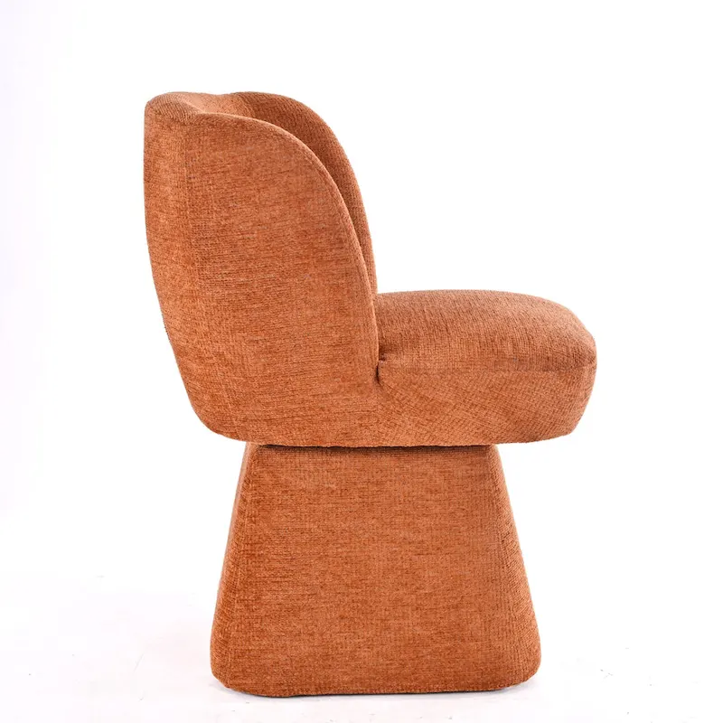 Fabric Upholstered Dining Chairs Set of 2
