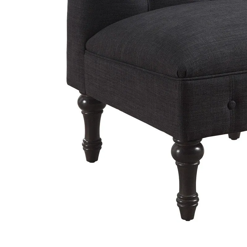 Rosevera LaGuardia Slipper Chair, Chesterfield, Armlesschair