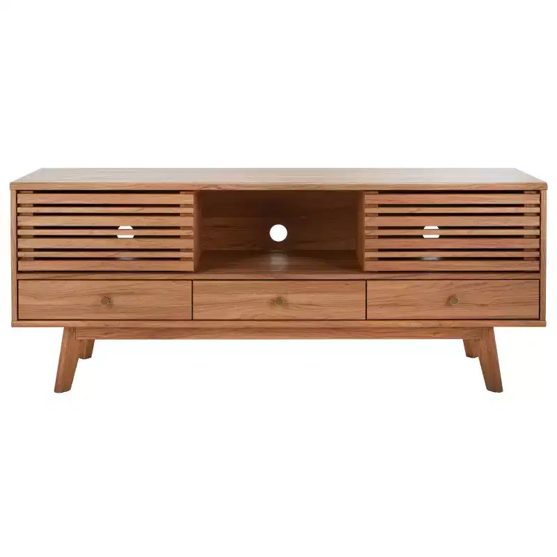 Alatar 3 Drawer 1 Shelf Media Stand - MED9613 - Safavieh