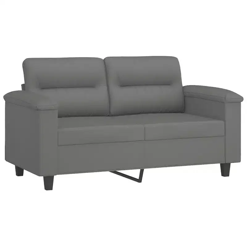 vidaXL Sofa Chair Upholstered Club Armchair for Living Room Microfiber Fabric