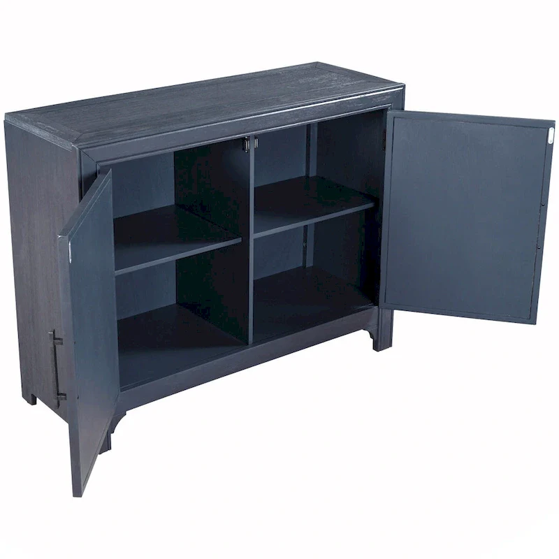 Console Table Sofa Table with 2 Shelves