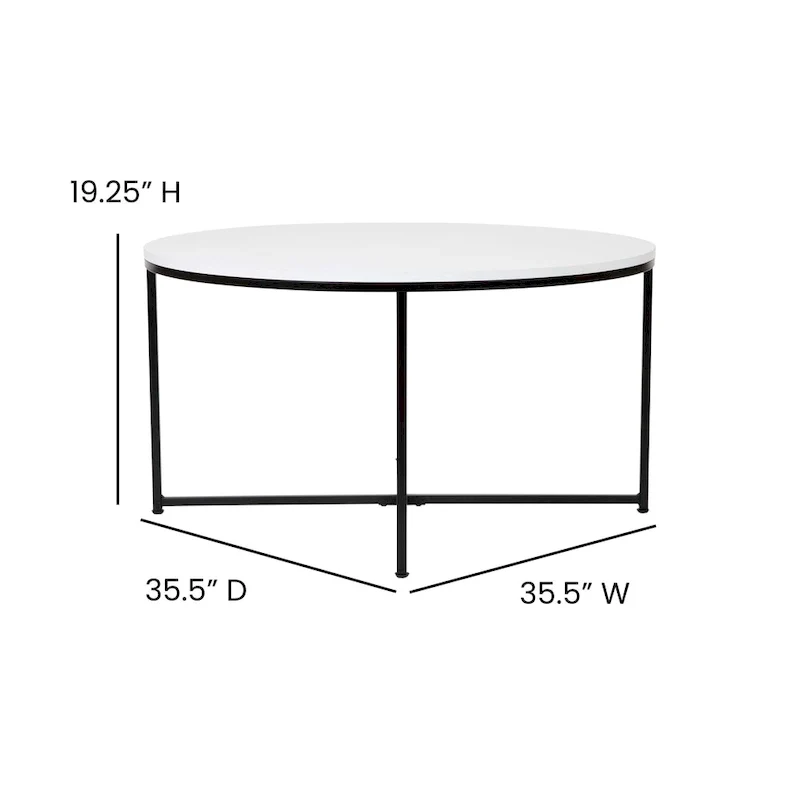Signature Design by Ashley Coylin Cocktail Table - Tempered Glass Table