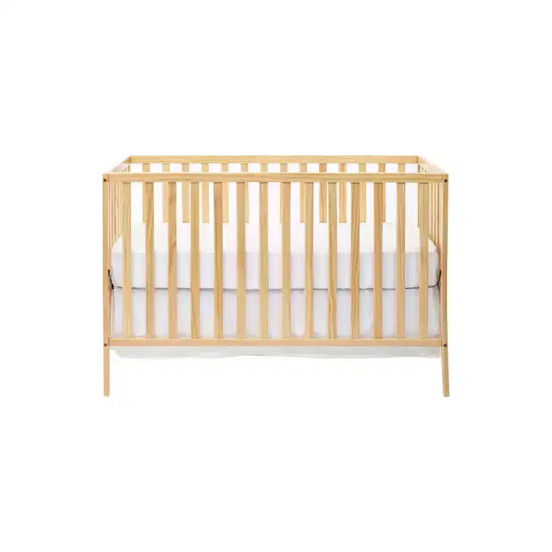 GDFStudio Little 3-in-1 Convertible Solid Wood Bedside Crib Only