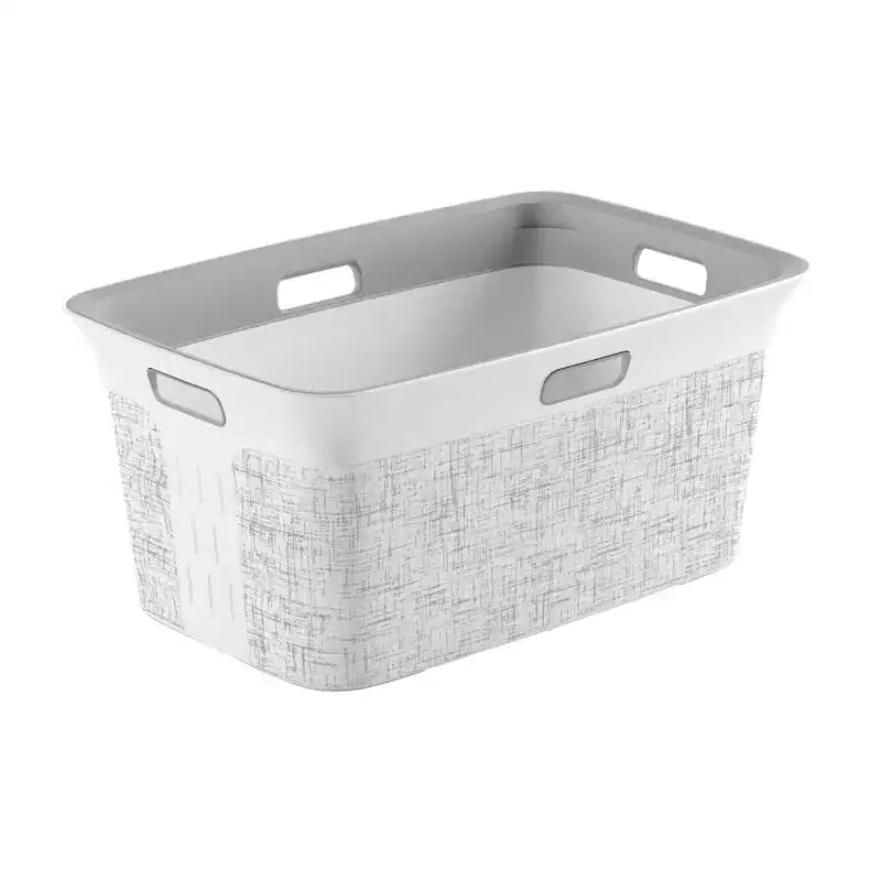 Curver Laundry Basket Resin 23L x 15W x 11H White - Case of 4