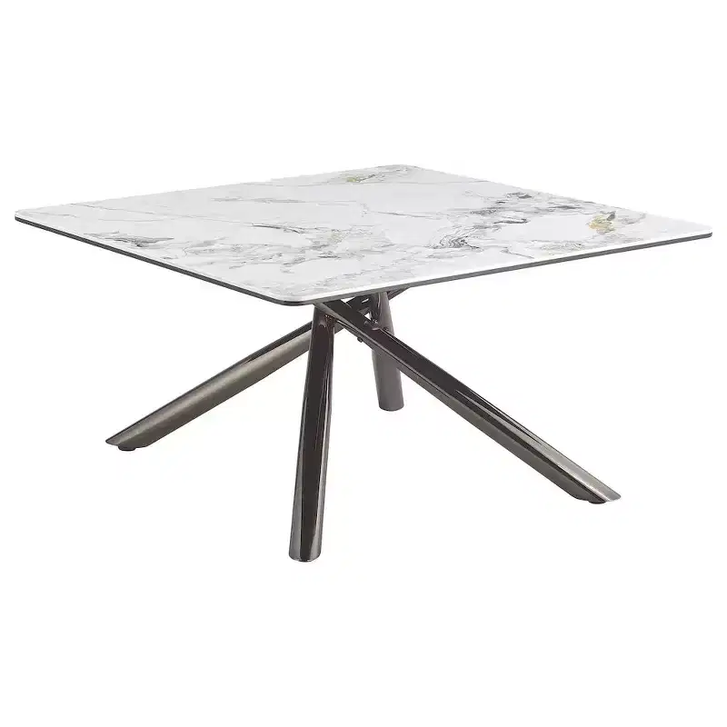 Carvell Square Sintered Stone Top Coffee Table