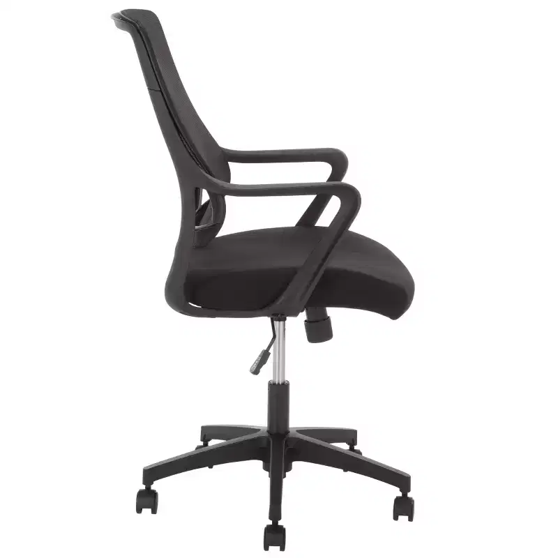 Sabrina Adjustable Desk Chair - Black - SEI