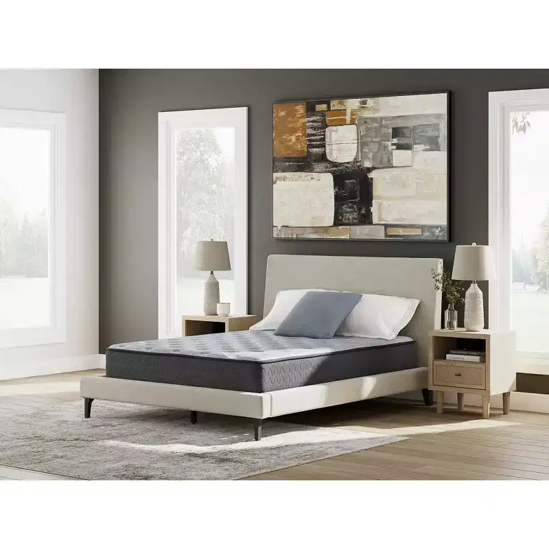 Signature Design by Ashley Comfort Plus 10-inch Mattress - Memory Foam Hybrid - Medium Feel - Cooling Gel Infused - Bed in a Box