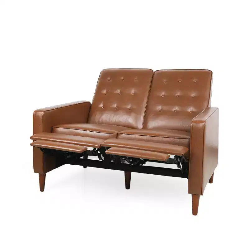 Christopher Knight Home Denison Upholstered Tufted Loveseat Pushback Recliner