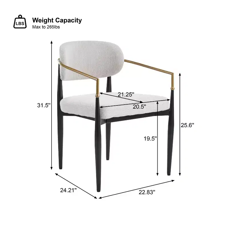 Christopher Knight Home Elodie Modern Upholstered Dining Chairs (Set of 2)