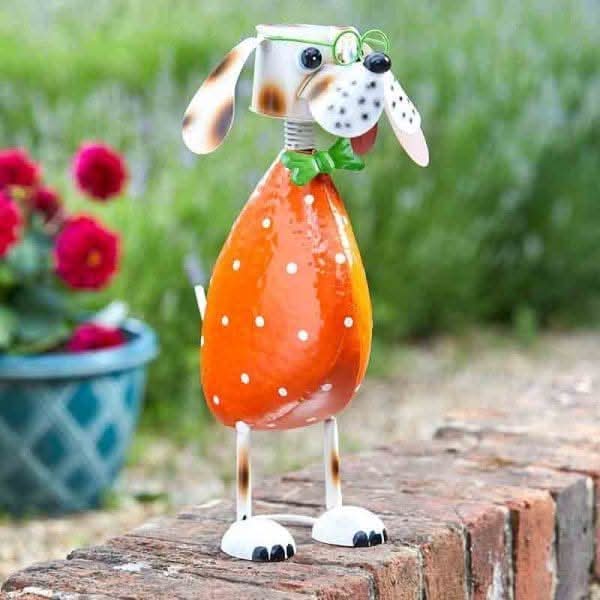 Metal Garden Character - Floppy Dog