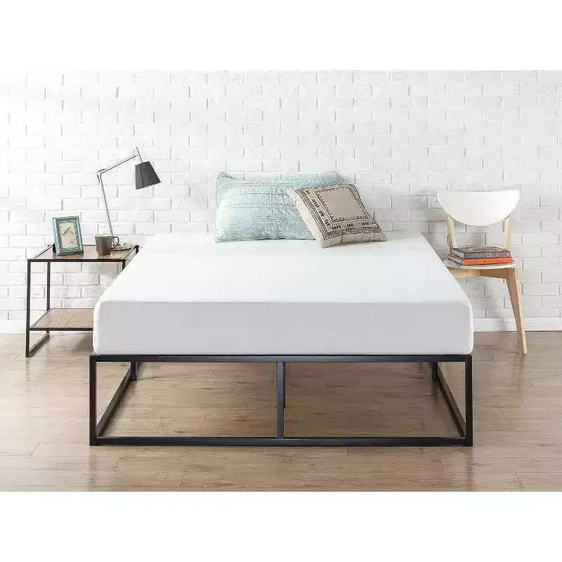 14 Joseph Platform Bed Frame Black - Zinus