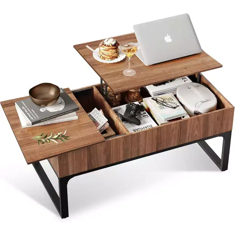 Lift Top Coffee Table with Storage, 40.9