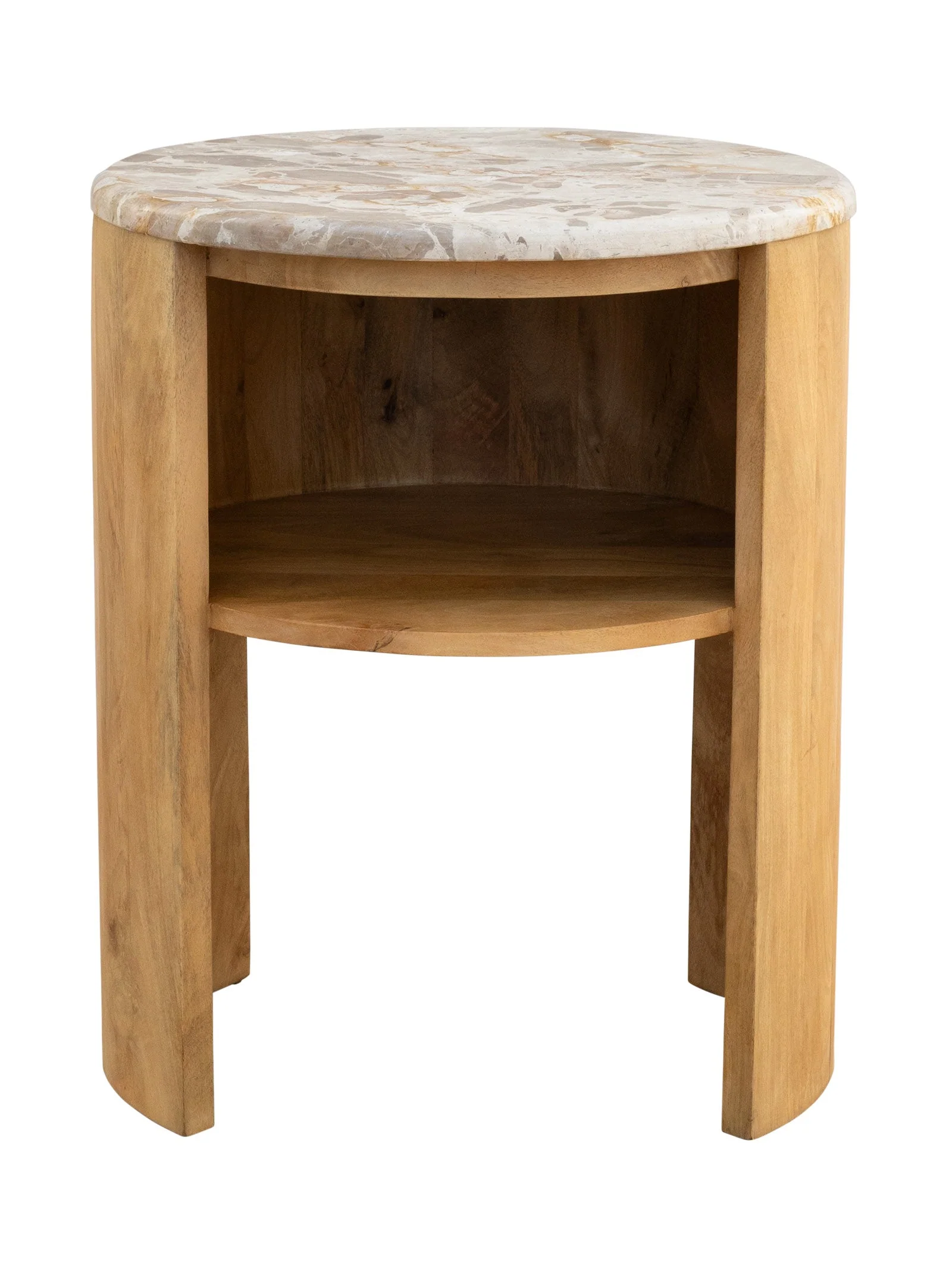 Marble Nightstand for Bedroom