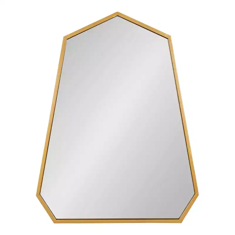 23 x 30 Hammell Framed Wall Mirror Gold - Kate & Laurel All Things Decor