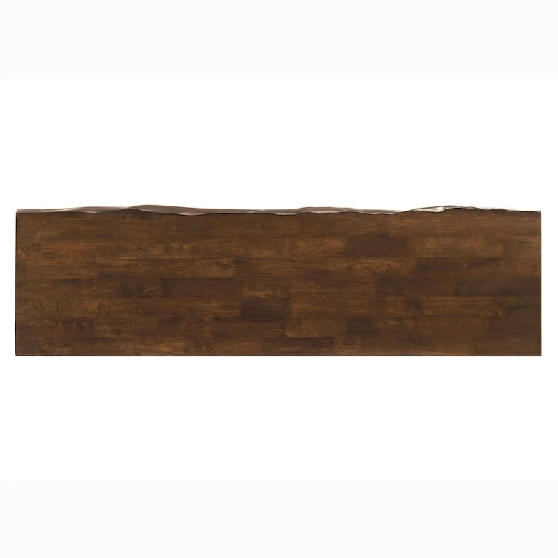 Dewl Farmhouse Walnut Wood 4-Piece Counter Height Table Set by Furniture of America