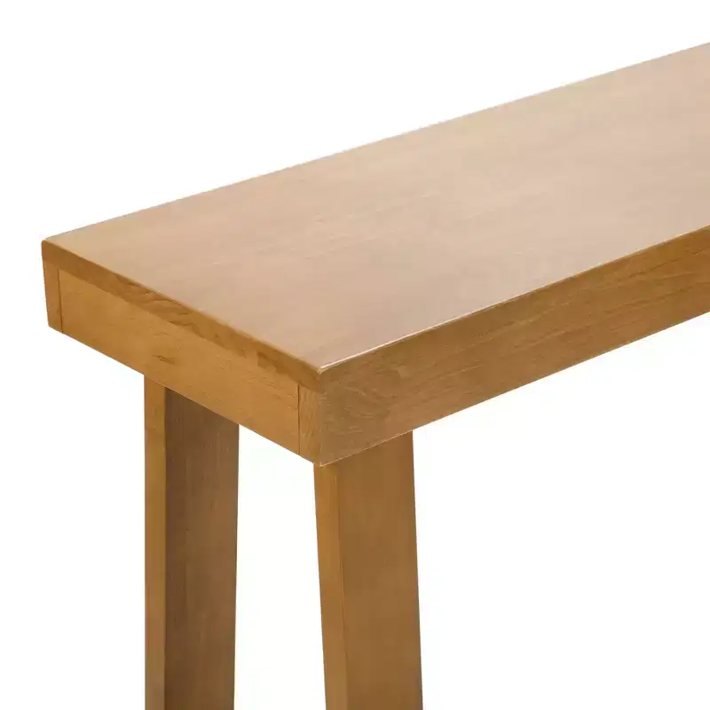 Plank+Beam Solid Wood 66 Console Table, Classic Entryway Table, Narrow Foyer Table