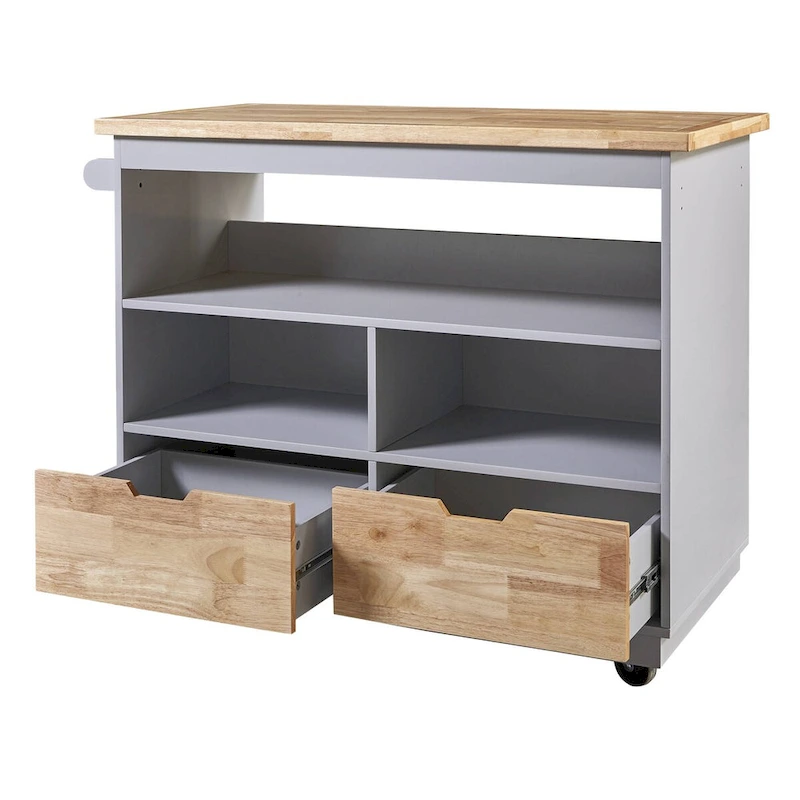 Two-sided Kitchen island Cart