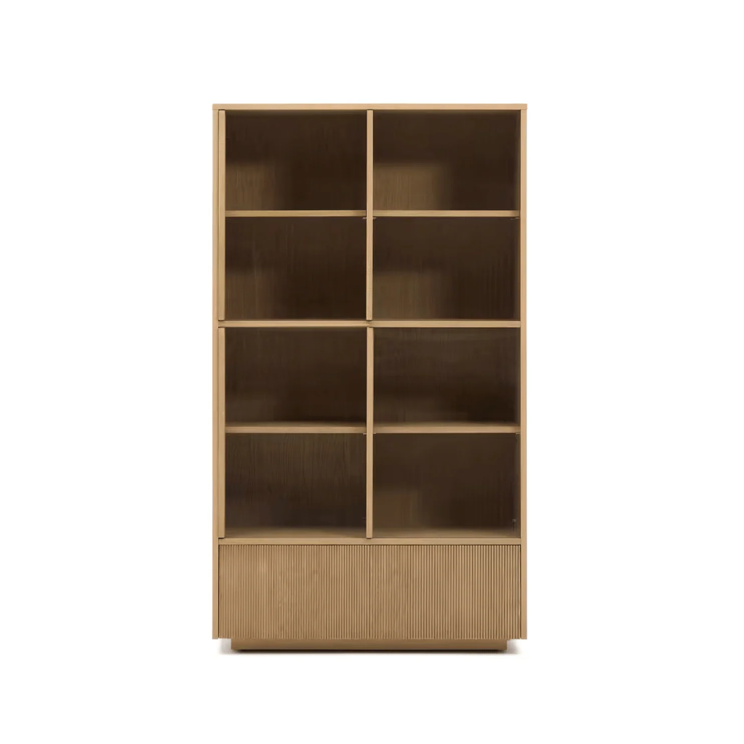 Modern Oak Oak Storage Cabinet with Storage for Living Room