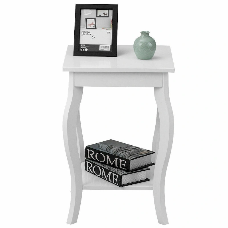 Accent Sofa End Side Table