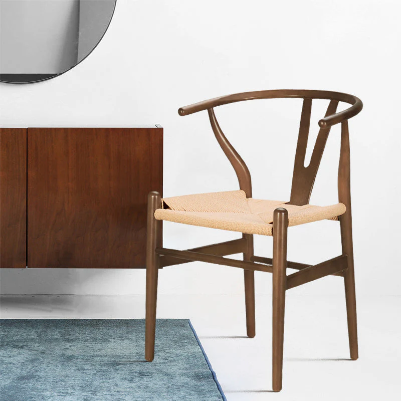 Mid-Century Modern Walnut Walnut Wood Chair | Walnut with Kiln-Dried