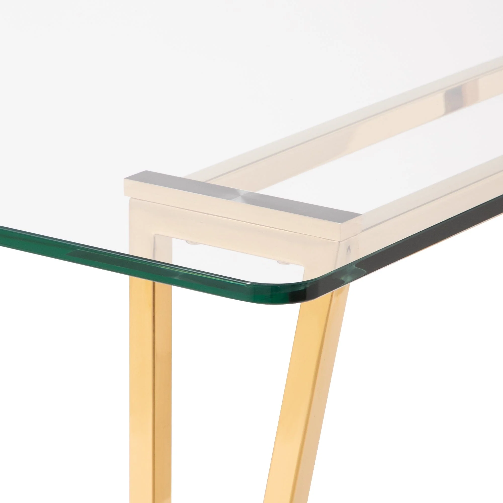 Clear Glass Dining Table