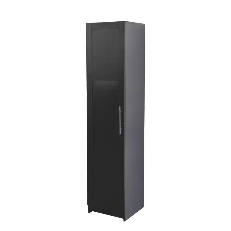 CLIHOME Tall 3-Tier Stackable Wall Mounted Storage Cabinet With Adjustable Shelves