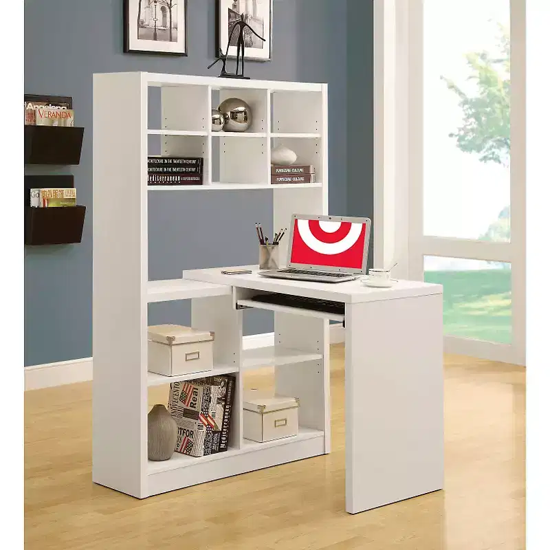 Facing Corner Desk White - EveryRoom