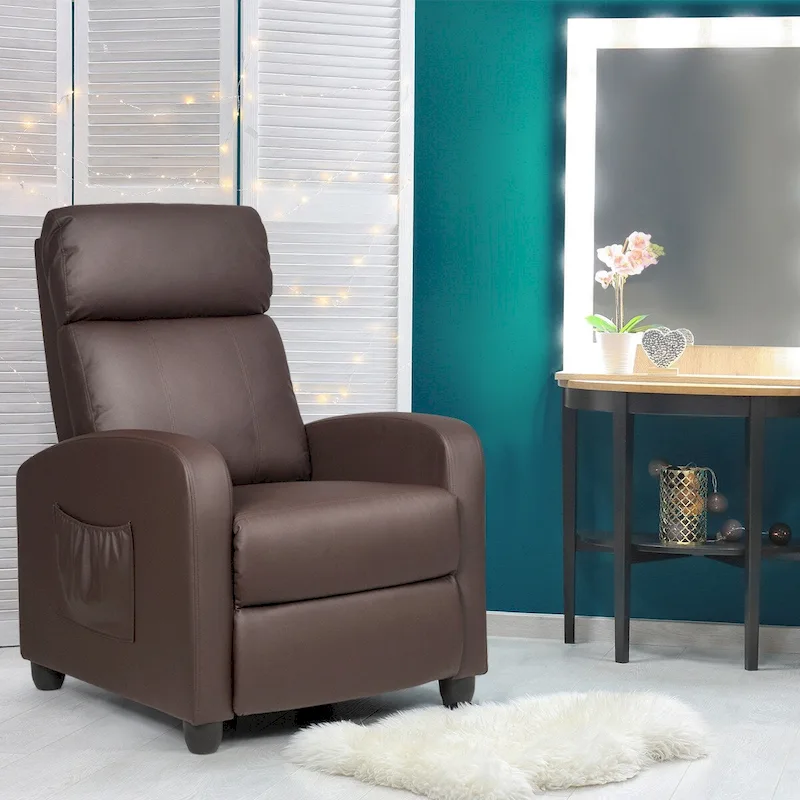 Recliner Massage Chair, Ergonomic Adjustable Single Sofa with Padded