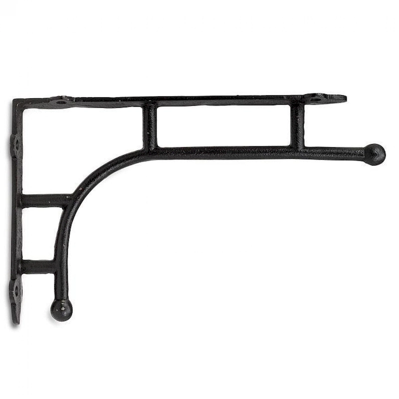Set Of 2 Black Arch Bracket