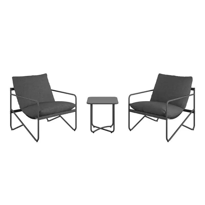 Novogratz Wrenn 3-Piece Sling and Cushion Set