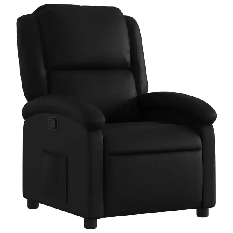 vidaXL Massage Recliner Chair Faux leather Single