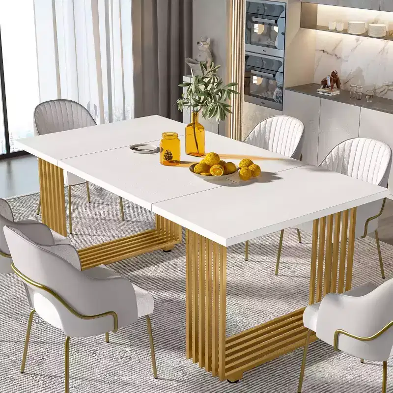 Lantine 70.87 Inches Modern Dining Table for 6-8 People