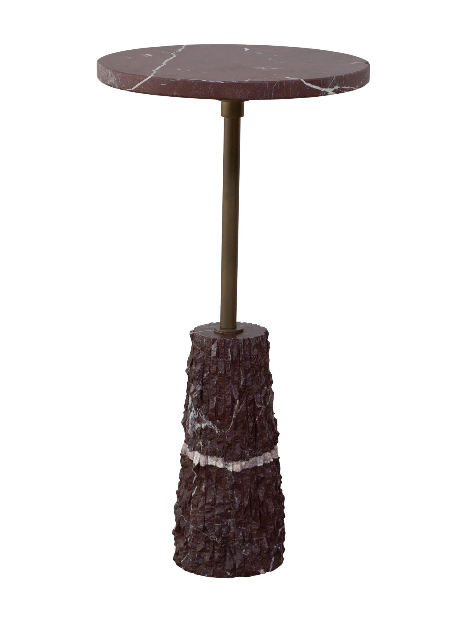 Marble Side Table for Patio