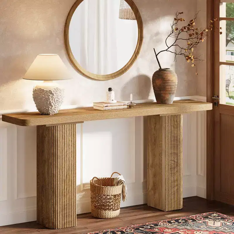 Lantine 63-Inch Long Entryway Console Table