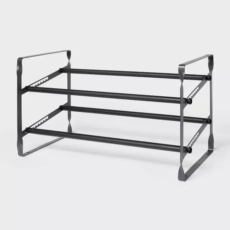 2 Tier Expandable Shoe Rack